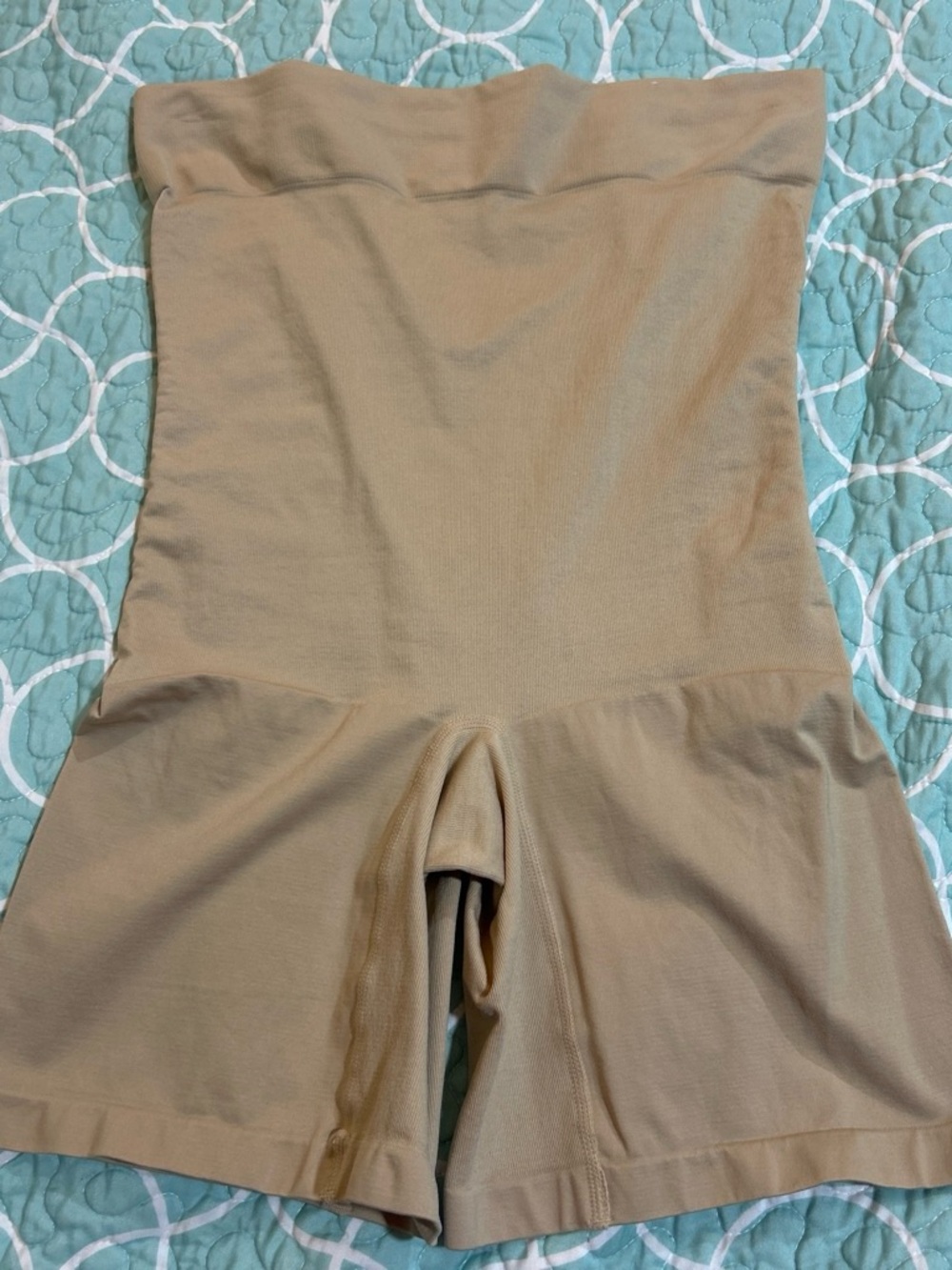 Cacique High-Waist Shaping Shorts in Nude NWOT